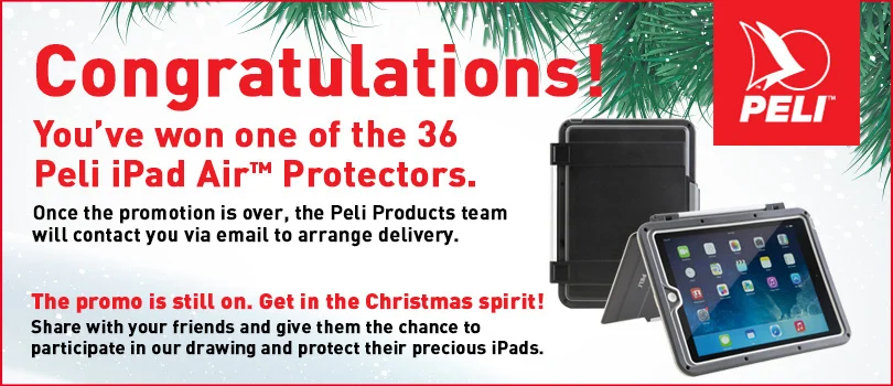 The Peli Products Great Christmas Giveaway 2